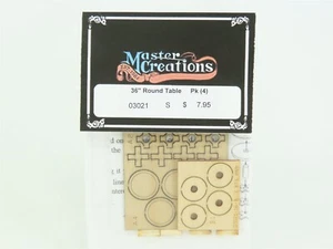 S 1/64 Scale BTS Master Creations Kit #03021 36" Round Table (4 pk.) - Picture 1 of 3