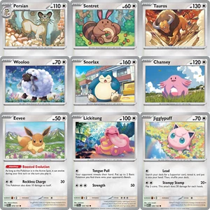 Pokemon Karten Sammlung 🎁10 Stück 🇩🇪Deutsch 🤍Typ Farblos Geschenk 50-100 - Bild 1 von 3
