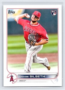 CHASE SILSETH 2022 Topps Update Series Rookie Card #US192 Anaheim Angels