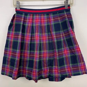 Girls Nautica Plaid Skort Skirt with Shorts Size 14 - Picture 1 of 3