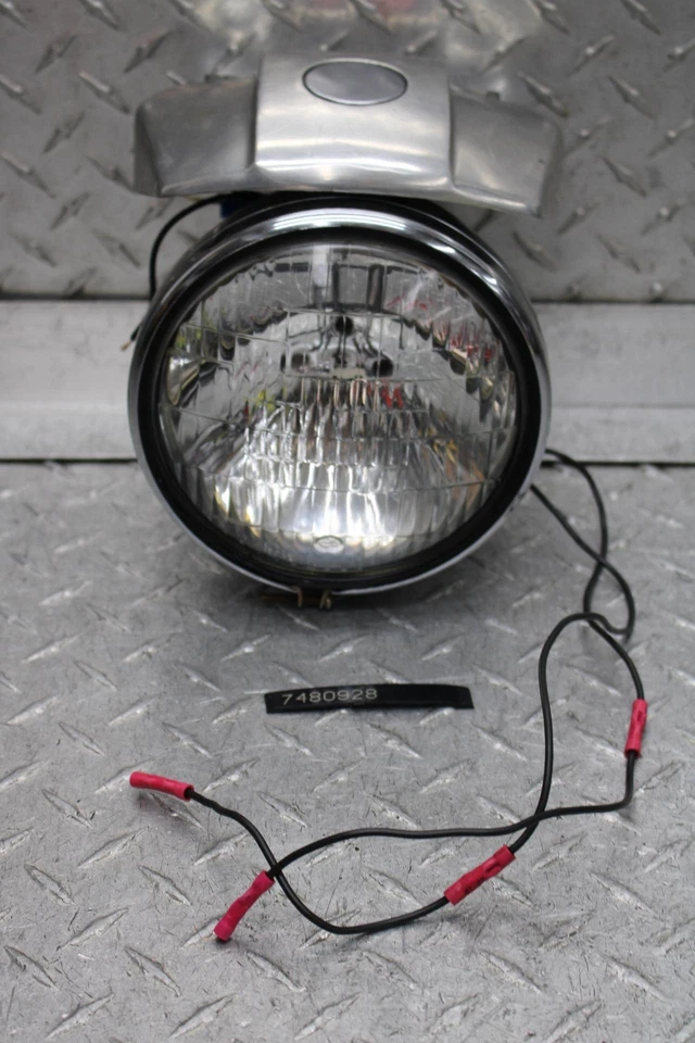 Harley-Davidson Sportster 1000 XLCH 1973 Kickstart faro delantero Foto 1 de 4