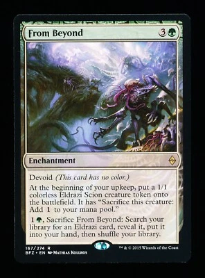 * * 1x From Beyond x1 * * Battle for Zendikar MTG NM Near Mint - Image 1 of 2