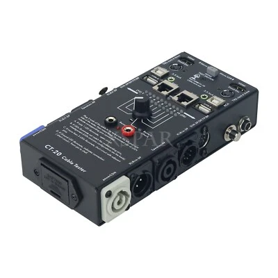 Tester cavi audio CT-20 RJ45 tester cavi per PowerCON Speakon compatibile HDMI - Immagine 1 di 4