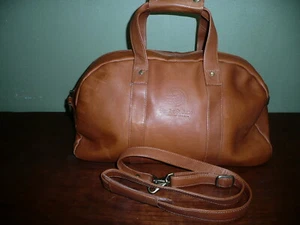 Links and Kings Men's Tan Leather Bag - Picture 1 of 12