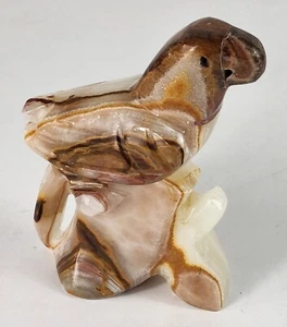 Decorative Collectible Animal Figure Marble Onyx Desk Mantel Bird Handmade NEW - Picture 1 of 8
