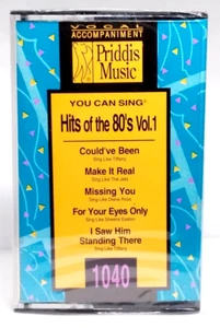 Priddis Music You Can Sing KARAOKE Hits of the 80's Vol. 1 #1040 NEW SEALED - Picture 1 of 4