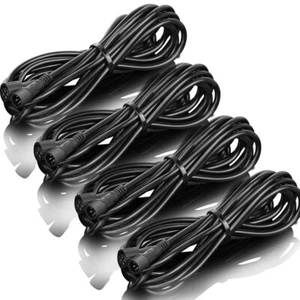 4x Rock Light's 4Pin Extension Wire Cable Cord For Honda Pioneer 1000 1000-5 UTV - Foto 1 di 10