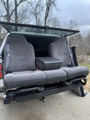 1998 1999 年 2000 2001 年 2002 年道奇 Ram 原始设备制造商手动布卡车座椅 — 第 1/4 张图片