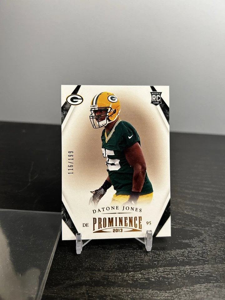 2013 Panini Prominence - Datone Jones #123 Gold /199 Rookie Packers - Image 1 of 2