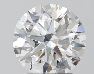 1.22 ct E-VVS1 Round Diamond, IGI Certified Diamond, CVD Lab Grown Loose Diamond - Picture 1 of 8