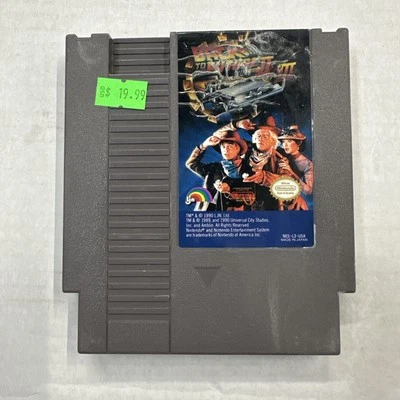 Back to the Future 2 And 3 1980's Nintendo Entertainment System, Tested - Image 1 of 4