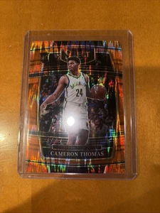 Panini Select 2021-22 - Concourse Cameron Thomas #21 (RC) Orange Flash Prizm - Imagen 1 de 2
