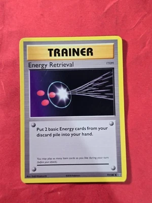 2016 Pokemon XY Evolutions #77 Energy Retrieval, Trainer, UC, NF/H, cds1 - Image 1 of 3