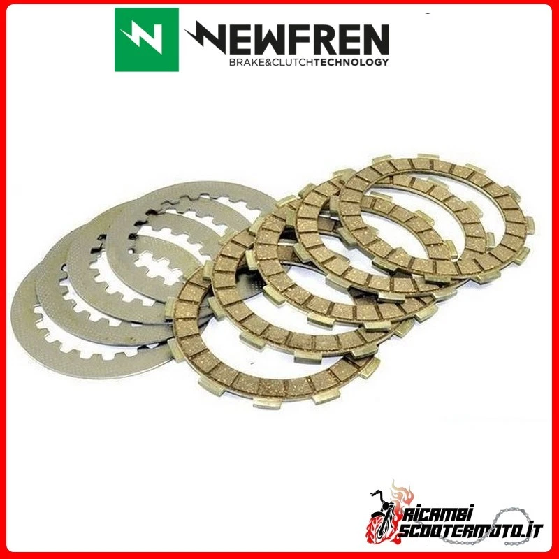 SERIE DISCHI FRIZIONE NEWFREN DUCATI MULTISTRADA DS S 1000 2005 CONDUTTORI+CONDO Foto 1 de 1