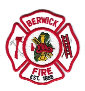 Departamento de Bomberos de Berwick (York County) ME Maine parche - ¡NUEVO! - Imagen 1 de 1