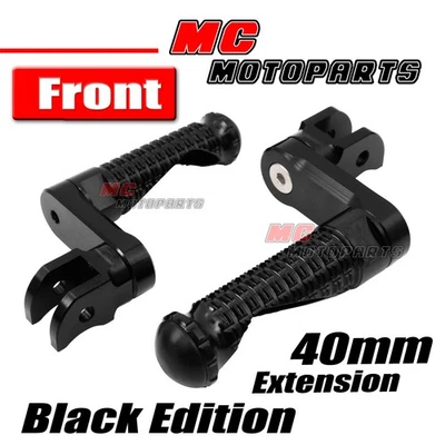 MPRO Front 40mm Lowering Foot Pegs For Speed Triple 1050 R 08 09 10 11 12 13 14 - Image 1 of 4