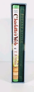 E.B. White Charlotte's Web & Stuart Little Bundle Hartcover Gift Set - Picture 1 of 23