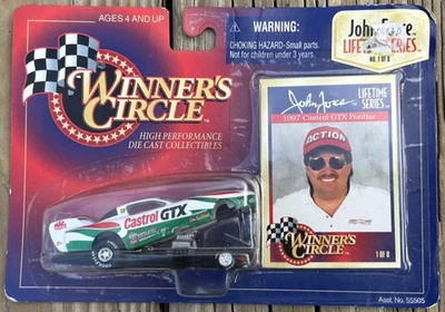 John Force Winners Circle 1997 Funny Car Series 1/64 Castrol GTX #1 DE 8 - Imagem 1 de 2