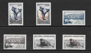 FRENCH SOUTHERN & ANTARCTIC TERRITORY SCOTT 2 - 7 MNH SET (B) - 1956 ISSUE - Picture 1 of 2
