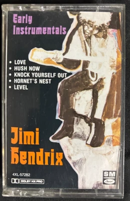 Jimi Hendrix Early Instrumentals 1990 Audio Cassette Tape Foto 1 de 3