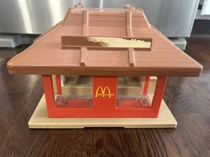 Vintage 1974 Playskool Familiar Places McDonalds Playset Only Needs Cleaned - Picture 1 of 13