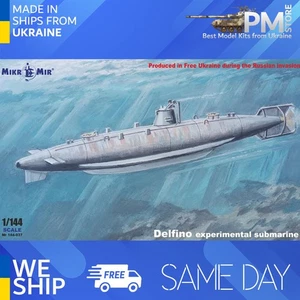 Kit modelo plástico submarino Mikro Mir 144-037 1/144 Delfino - Imagen 1 de 4