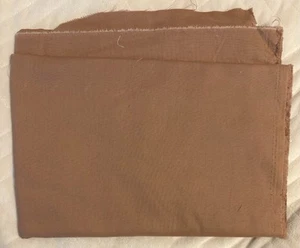 1.5+ Yards Solid Dark Mauve Light Choc Brown Cotton Sewing Quilting Fabric 44” - Picture 1 of 3