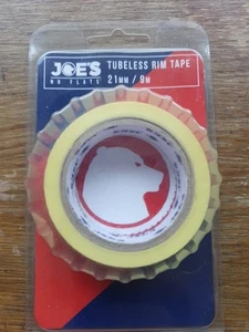 Joes No Flats Tubeless Rim Tape - 9Metres x 21mm - Picture 1 of 3