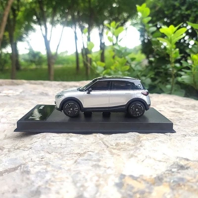 1/43 Smart #1 Diecast Model Car Silver Color - Image 1 of 4