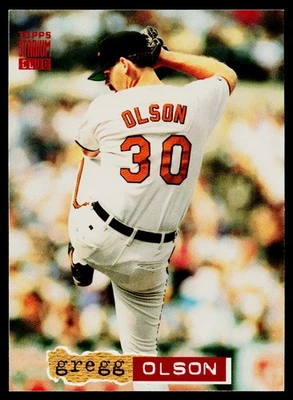 1994 Stadium Club #196 Gregg Olson Baltimore Orioles - Image 1 of 2
