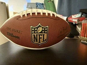 Pallone gonfiabile da collezione Singed The Duke NFL calcio - Foto 1 di 5