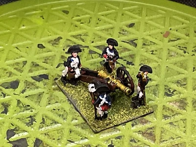 Pistola americana AWI pintada a mano de 15 mm de 12 lb (4 tripulaciones) Foto 1 de 4