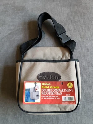 Allen Shotgun Shell Bag 2100 cinturón de tiradores de dos compartimentos - lona de trigo leer... Foto 1 de 4