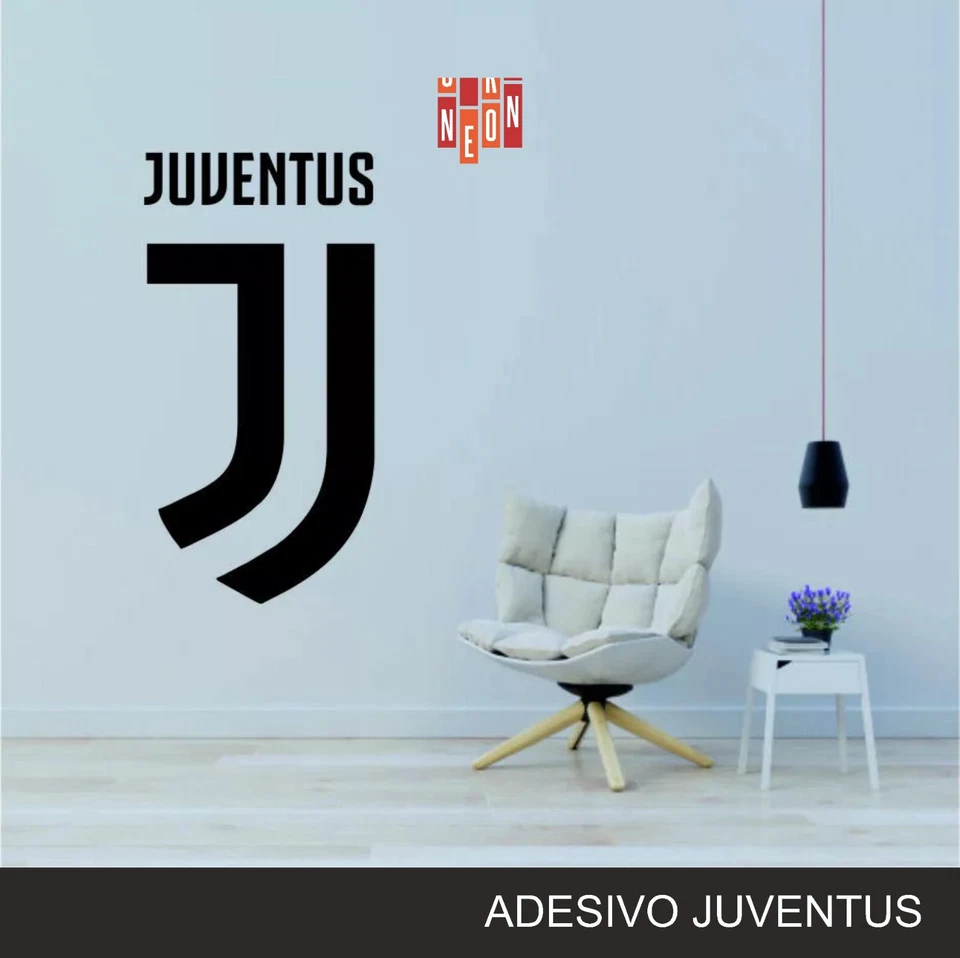 Adesivo Murale Calcio JUVENTUS Wall Sticker Tattoo Sport 32x63 cm - Imagen 1 de 1