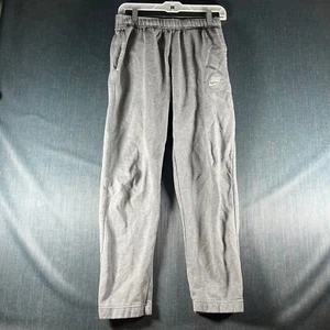 Nike Boys Pants Size S Gray Cotton Blend - Picture 1 of 12