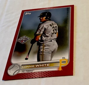 2022 Topps Pro Debut  #PD82 Lonnie White Red Parallel 9/10