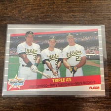 1989 Fleer - Super Star Specials #634 Mark McGwire