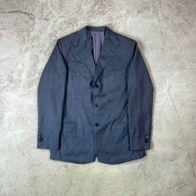 Blazer ISAIA Napoli Base E Lana 130'S Hecho a Mano Pecho Único / Para Hombre 54 Foto 1 de 4