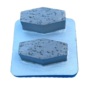 16 grit Trapezoid Soft Bond diamond double bar for concrete prep.Husqvarna style - Picture 1 of 2