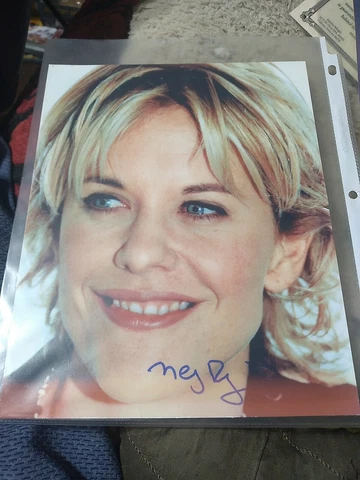 MEG RYAN Signed Autographed " 8x10 Photo Picture Cover