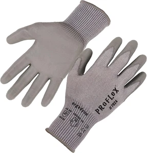 Proflex 7024 Cut Resistant Work Gloves, ANSI A2, PU Coated Palms for Flexible No - Picture 1 of 12
