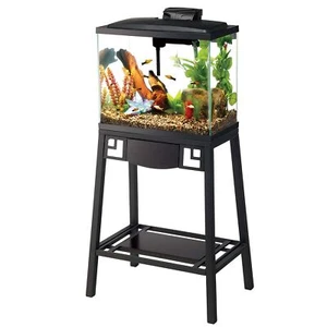 Aqueon Metal Aquarium Stand, 30" L x 12" W x 28.25" H 30" x 12" top shelf - Picture 1 of 6