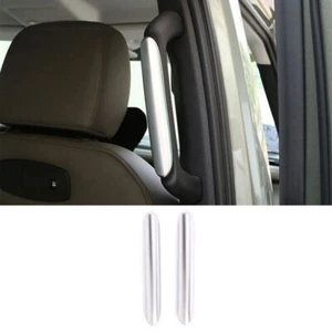 B Post Speaker Handle Cover Trim 2pc Fit For Defender 110 2020-2022 Matte Silver - Foto 1 di 7