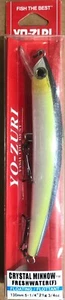 Yo-Zuri Crystal Minnow 5 1/4" - Nuovo - Sexy Shad - Foto 1 di 1