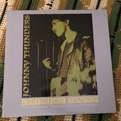 JOHNNY THUNDERS Chinese Rocks Ultimate Live Collection USED LP GET BACK RECORDS - Image 1 of 4
