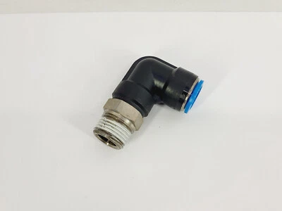 Festo QSL-1/2-16 (153055) Push-In Elbow Fitting - (R1/2 Threaded, 16mm Tube OD) - Image 1 of 4
