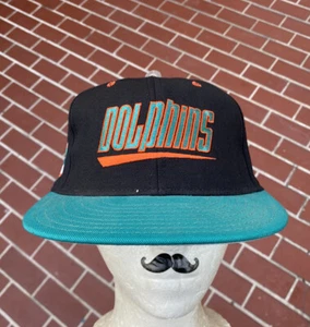 Vintage Miami Dolphins Snapback Mütze Cap Team NFL Annco - NEU - Bild 1 von 8