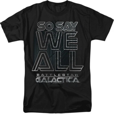 Camiseta gráfica BATTLESTAR GALACTICA TOGETHER con licencia para hombre adulto SM-6XL Foto 1 de 2