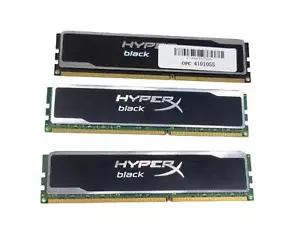 #3 Kingston HyperX Black 12GB(2x4GB) 1600MHz DDR3 SDRAM Memory (KHX16C9B1BK2/8X) - Picture 1 of 2