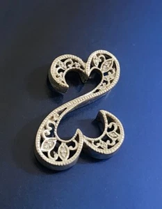 Ciondolo Slider Diamante Jane Seymour Ritired Kay's Open Hearts Ss Filigree Jwbr - Foto 1 di 3